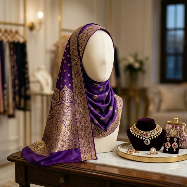 طرحة ملكية فاخرة